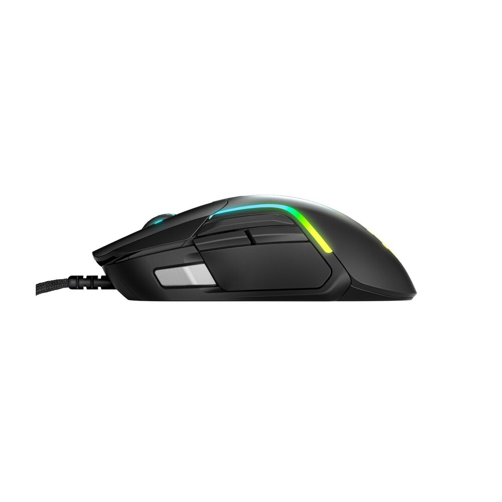 Mouse Gamer Steelseries Rival 5 18000 Cpi 9 Botones Negro image number 4.0