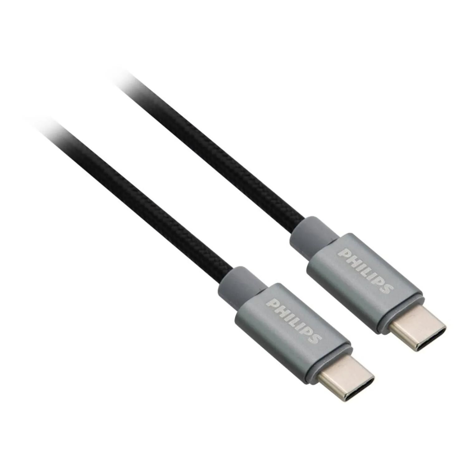 Cable De Carga Usb C A Usb C 120cm Negro Dlc5533c/97 image number 2.0
