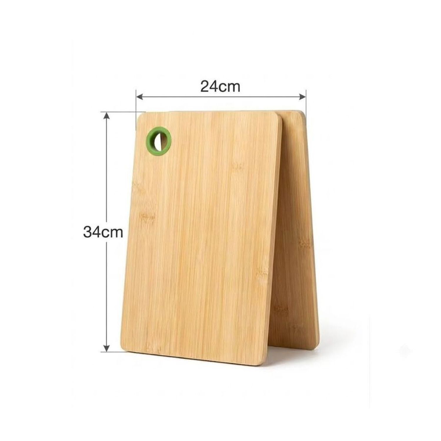 Tabla Picar Bamb&uacute; Genichi Antideslizante Cocina 34x24 Cm image number 2.0