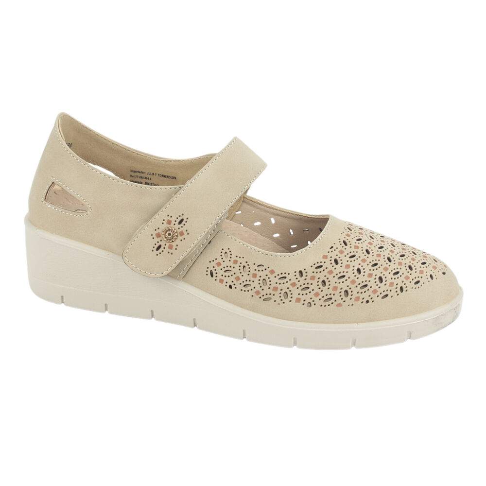 Zapato Chalada Mujer Cona-1 Beige Casual image number 0.0