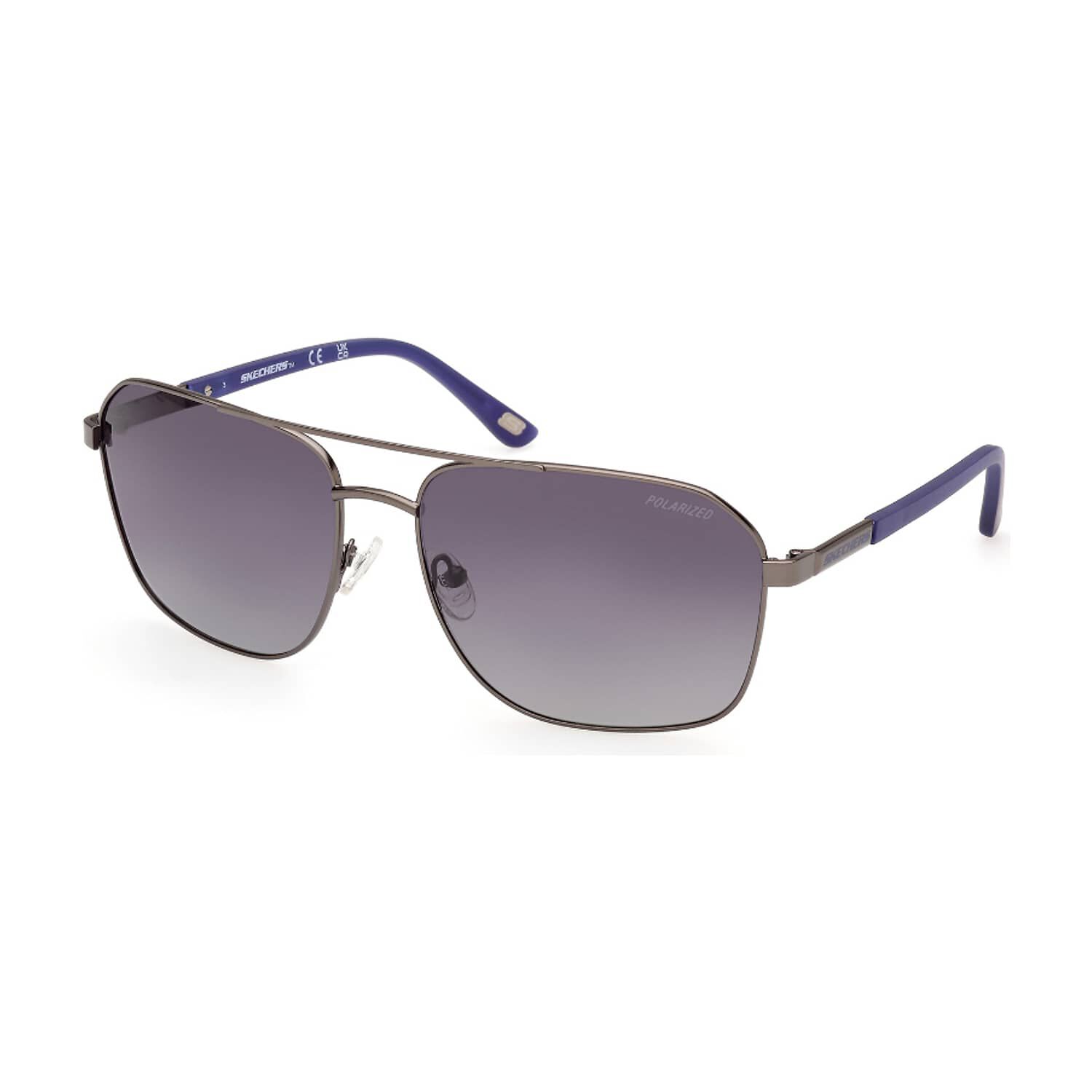 Lentes De Sol Gris Mate Polarizados Skechers image number 1.0