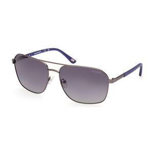 Lentes De Sol Gris Mate Polarizados Skechers