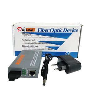 Convertidor Transceptor Sc Dual Fibra Ethernet Htb-gm-03