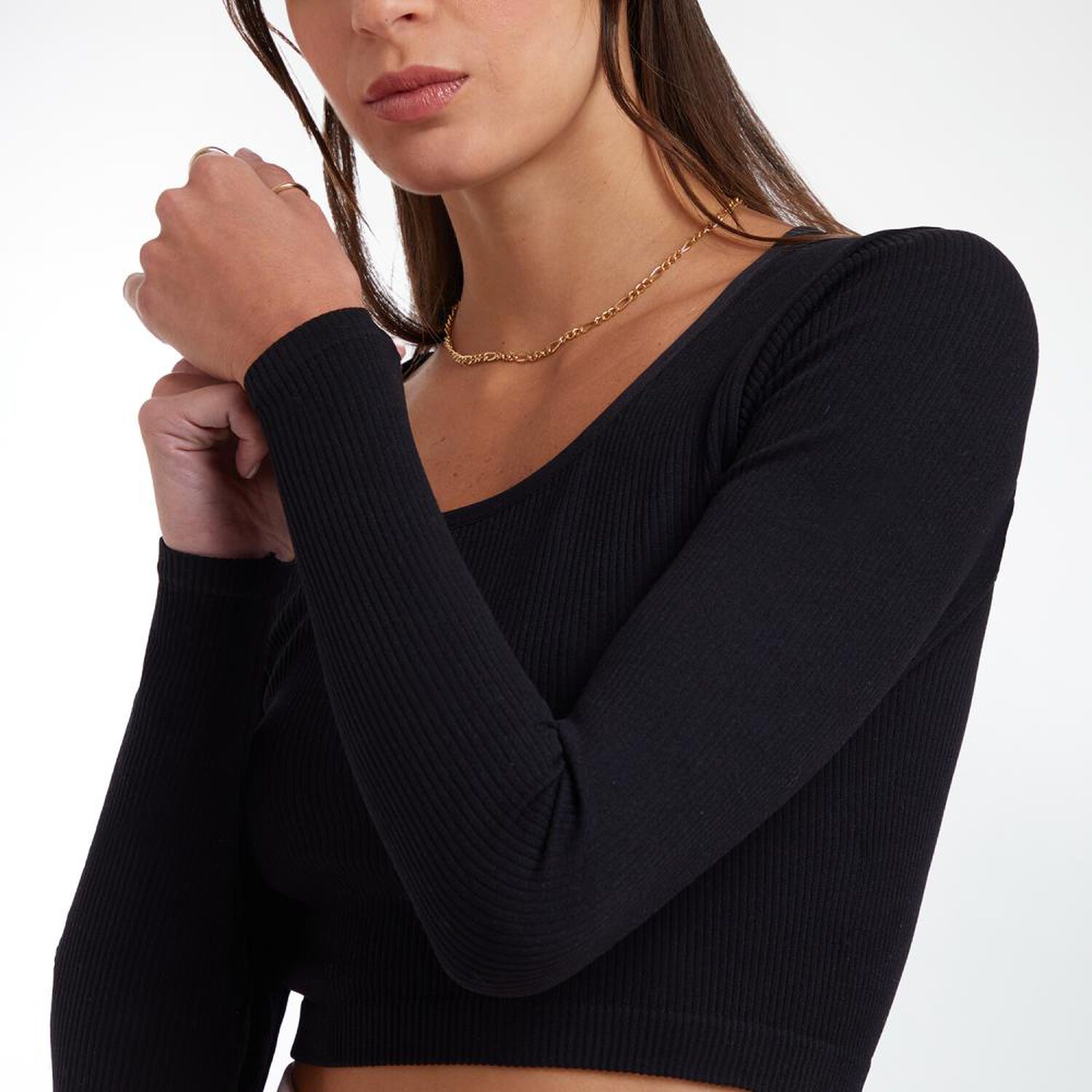 Polera Manga Larga Cuello Redondo Mujer Freedom image number 4.0