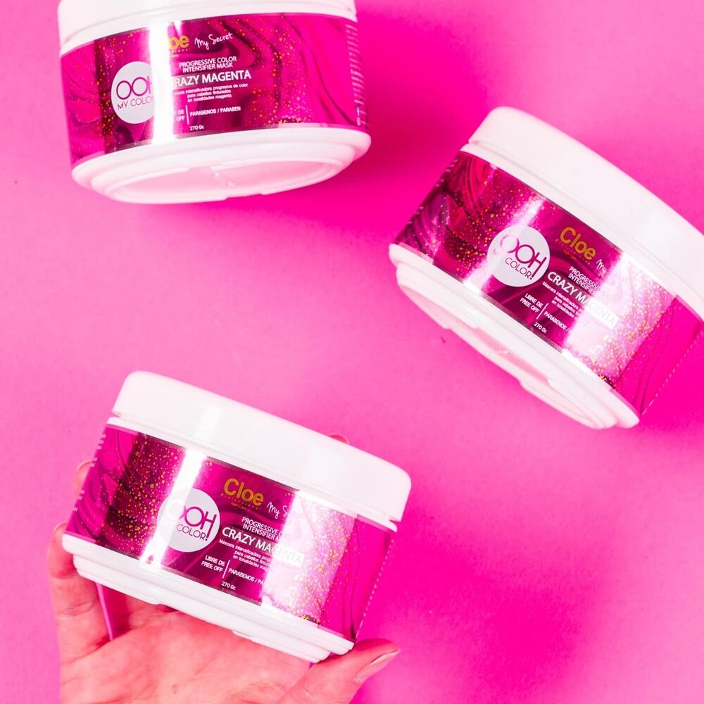 M&aacute;scara Ooh My Color Crazy Magenta Cloe 270gr image number 3.0