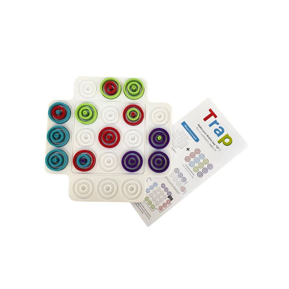 Juego De Mesa Argollas Trap Para Ni&ntilde;os image number 1.0