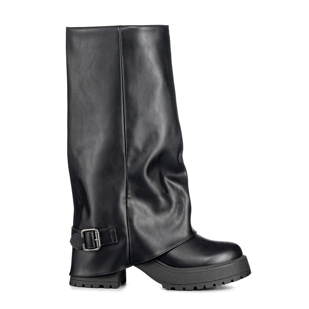 Botas Largas Mujer Eco Cuero De Moda Weide Czy605 image number 0.0