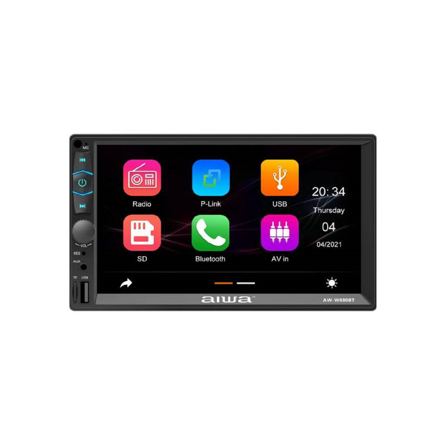 Radio Auto 2 Din Mirrorlink Touch 7'' W880bt image number 0.0