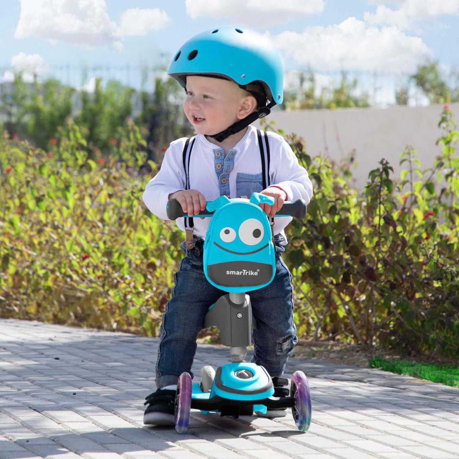 T-scooter T1- Blue Smart Trike image number 5.0
