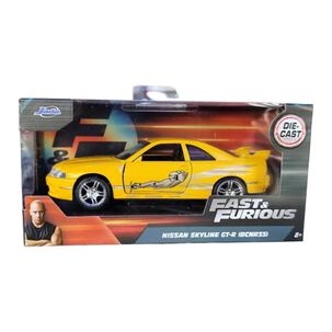 Juguete Auto Leon Rapidos Y Furiosos Skyline 1:32 Infantil