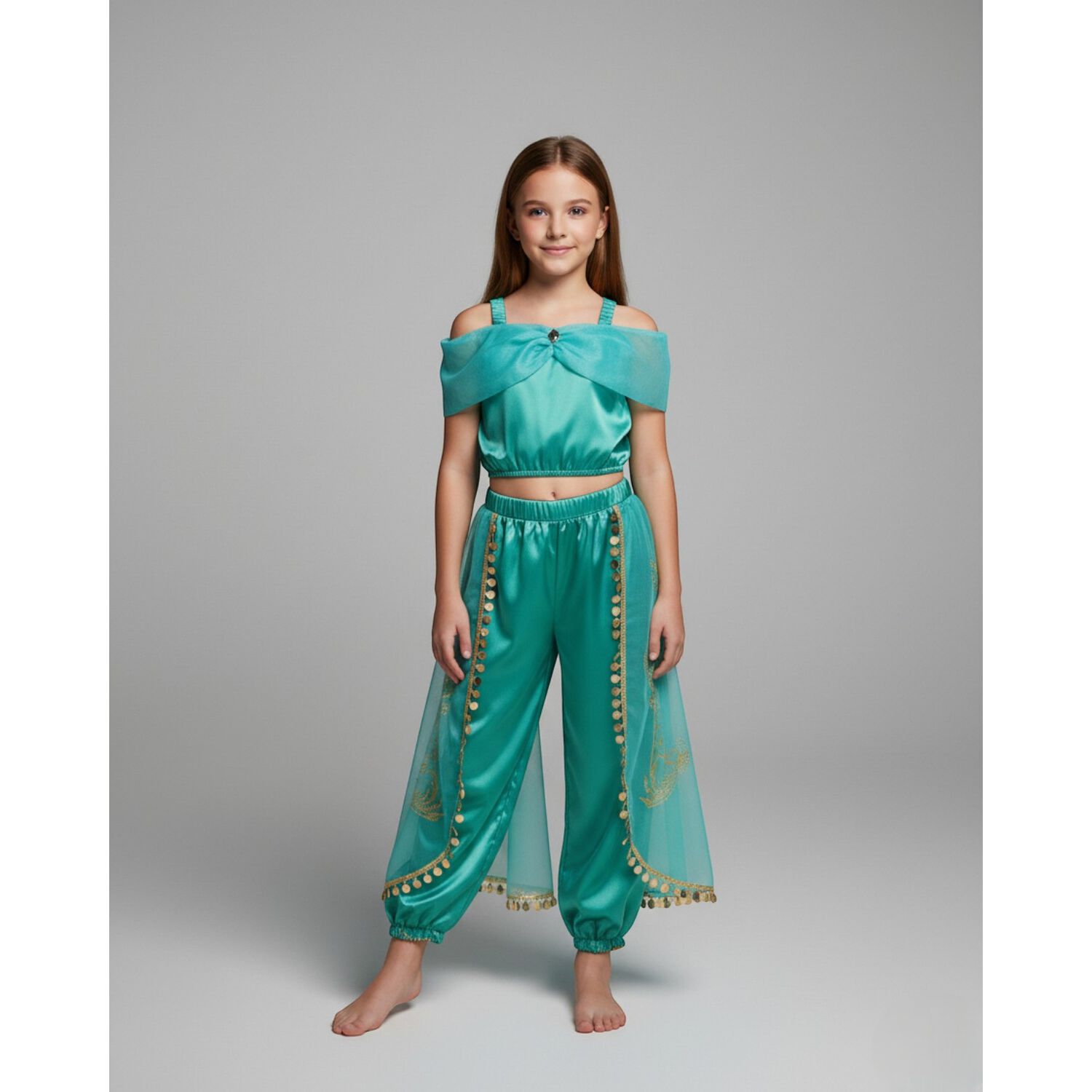 Disfraz Princesa Jasmine Jazmin Aladd&iacute;n Cosplay image number 29.0