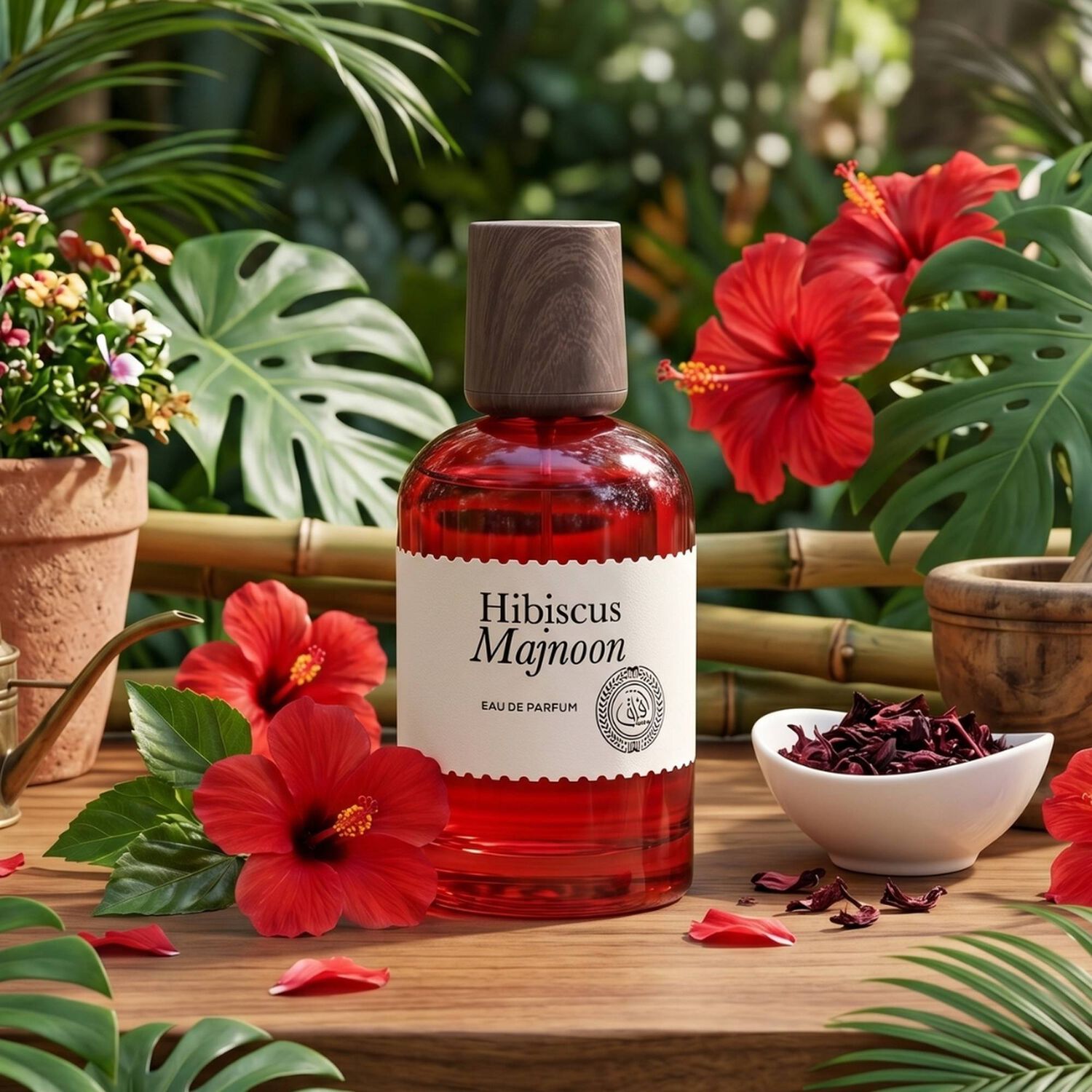 Afaq Hibiscus Majnoon Edp 100 Ml image number 2.0