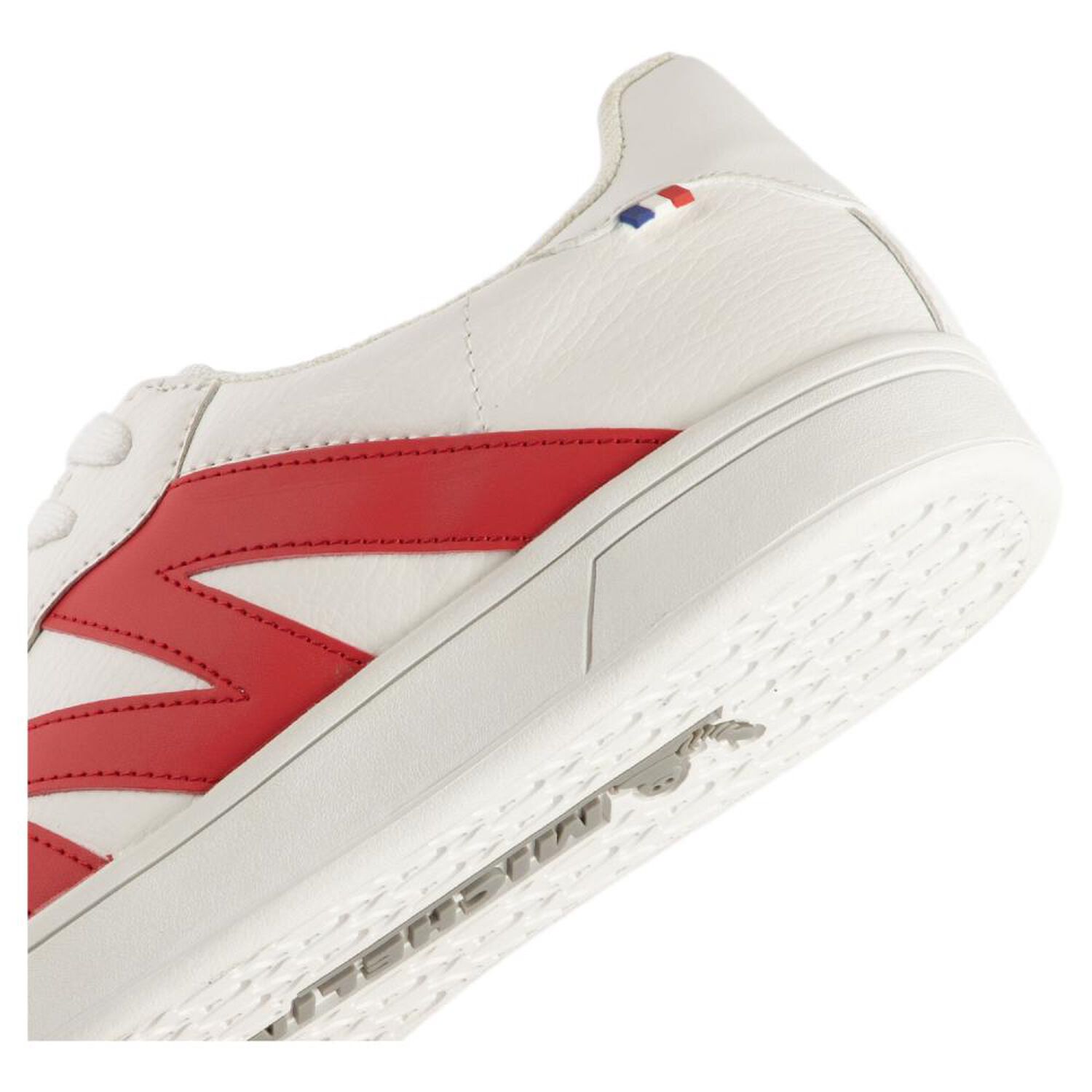 Zapatilla Urbana Hombre Michelin Ps20 Blanco/rojo image number 4.0