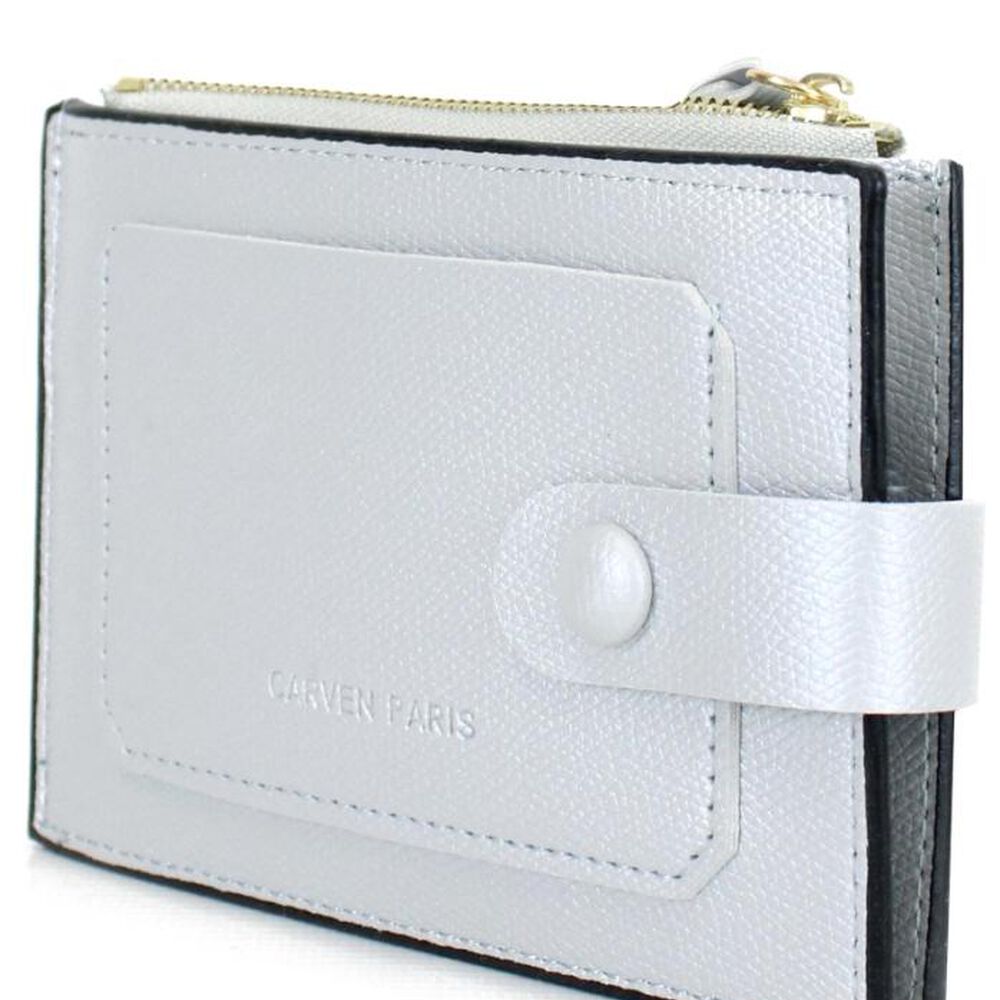 Billetera De Mujer Eva Silver Carven image number 1.0