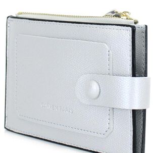 Billetera De Mujer Eva Silver Carven