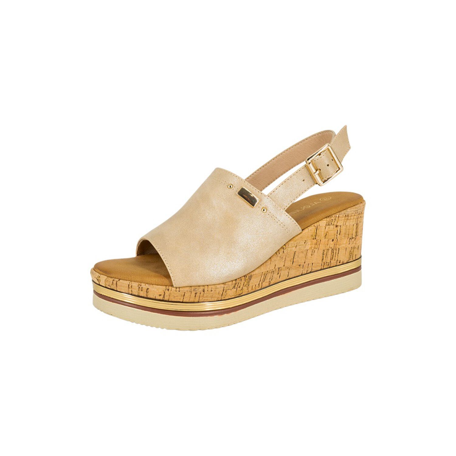 Sandalia Lourde Dorado Alquimia image number 0.0