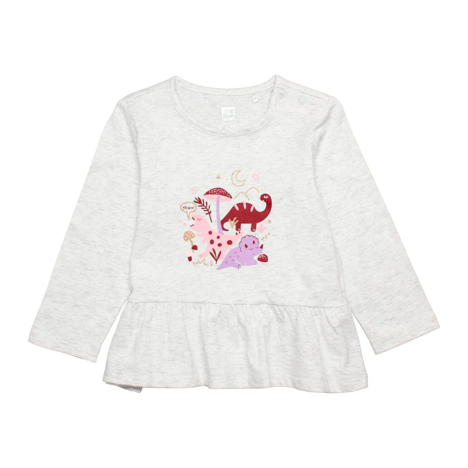 Polera Manga Larga Bebe Ni&ntilde;a Baby image number 0.0