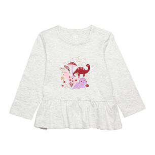 Polera Manga Larga Bebe Ni&ntilde;a Baby