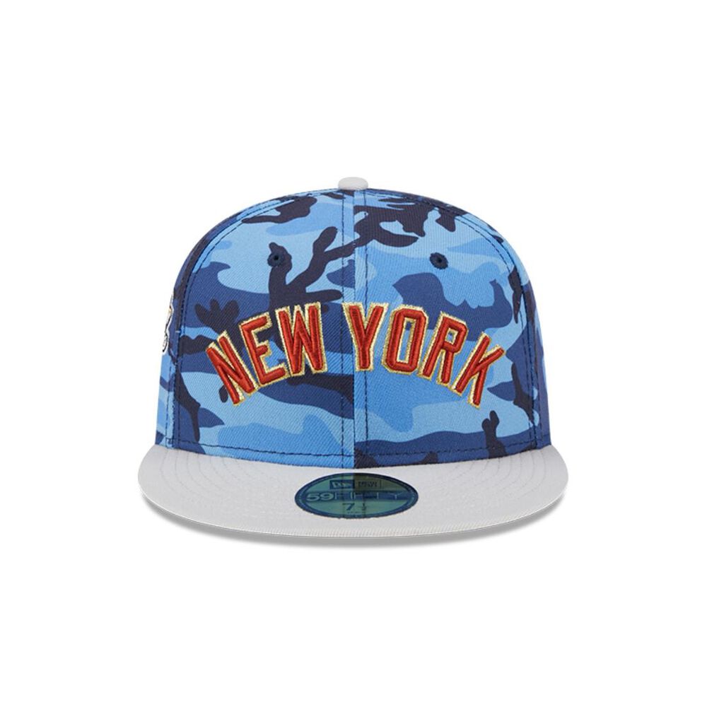 Gorro 59fifty Mlb New York Yankees Urban Blue Camo image number 2.0