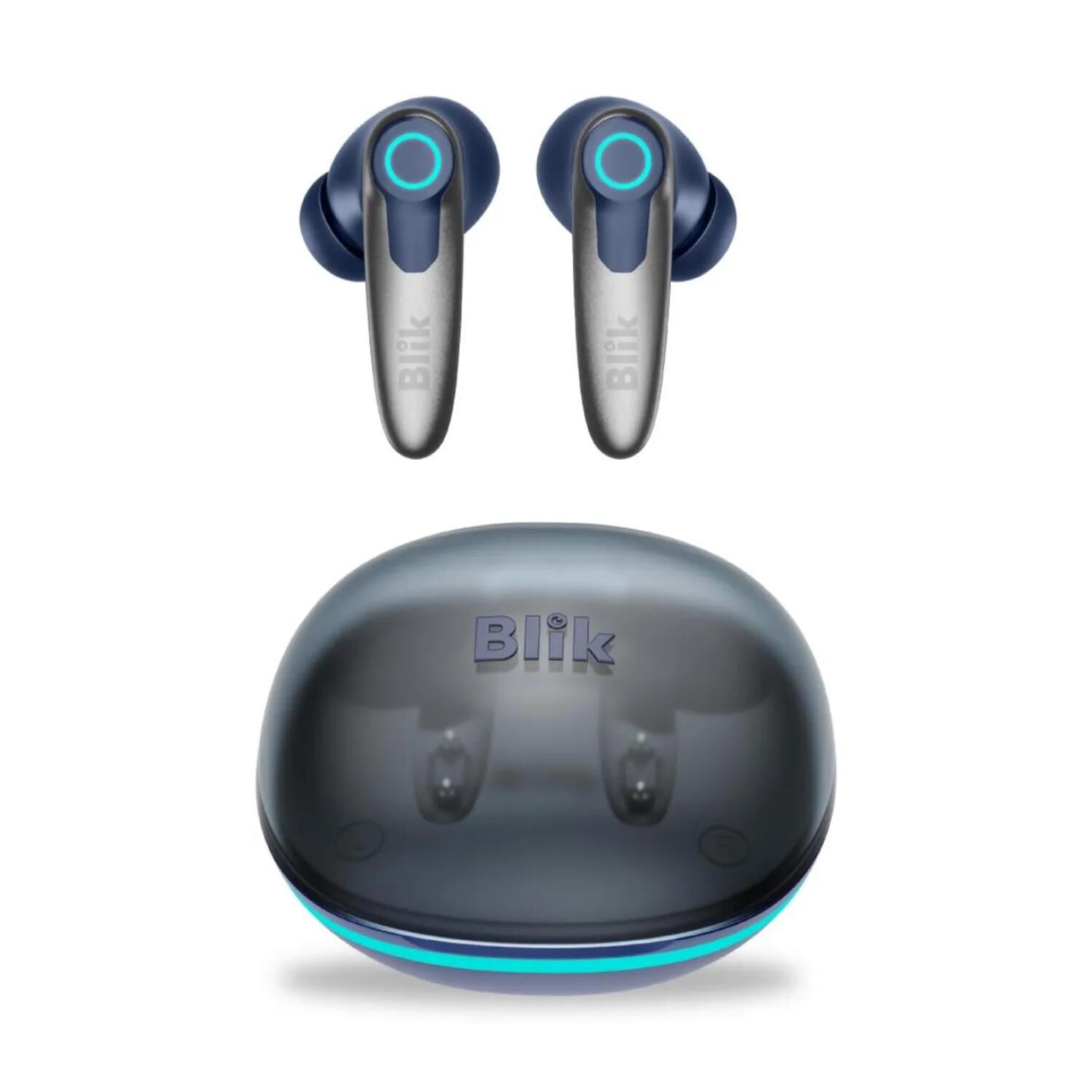 Audifonos Bluetooth Inear Tws Gris Game-x Blik image number 1.0