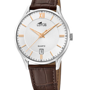 Reloj 18402/h Lotus Blanco Hombre Revival