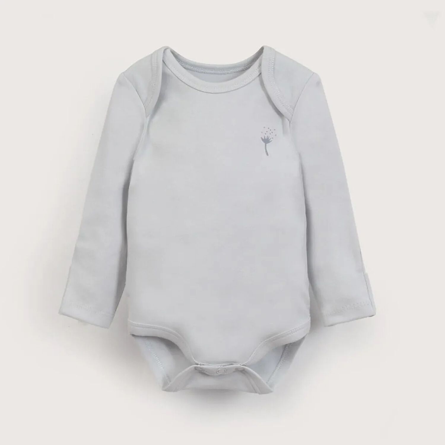 Tripack Bodies Manga Larga Flores Beb&eacute; Ni&ntilde;a 06 Meses Opaline image number 3.0