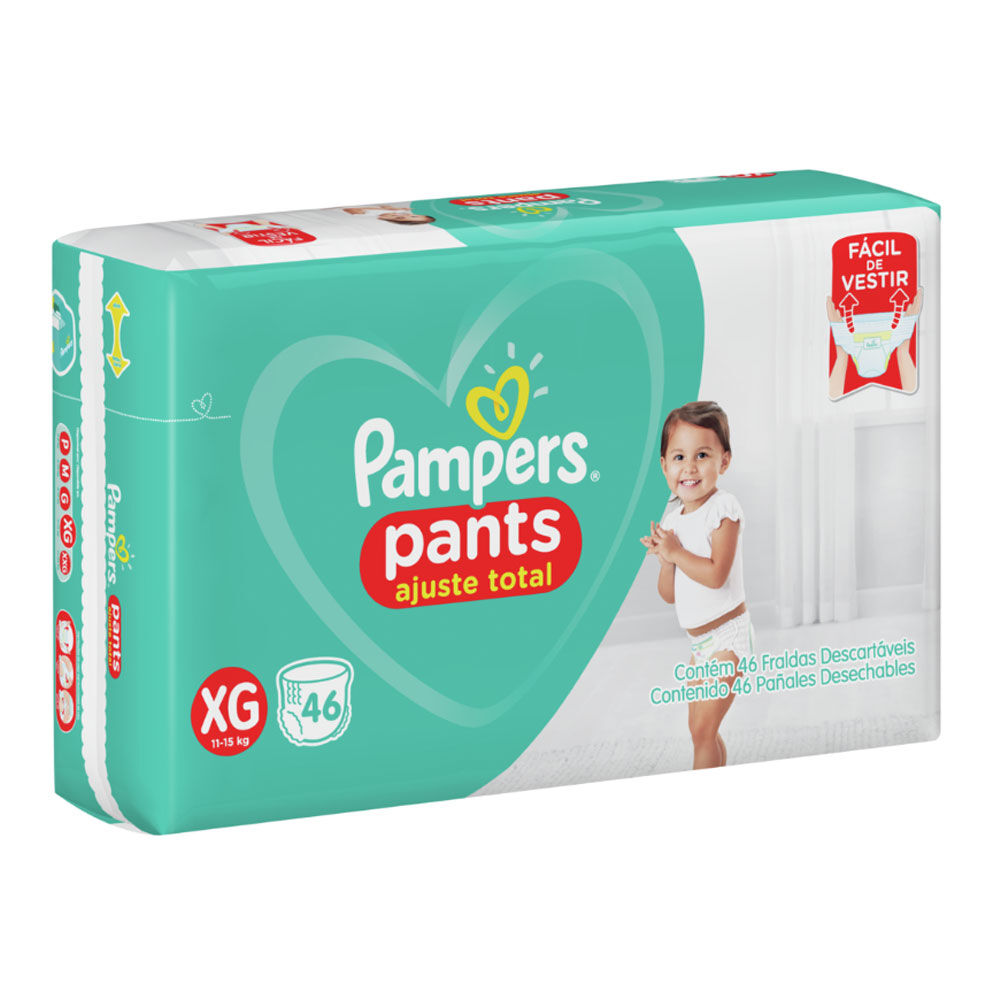 Pañales Desechables Pampers Pants Talla Xg 46 Unidades image number 3.0