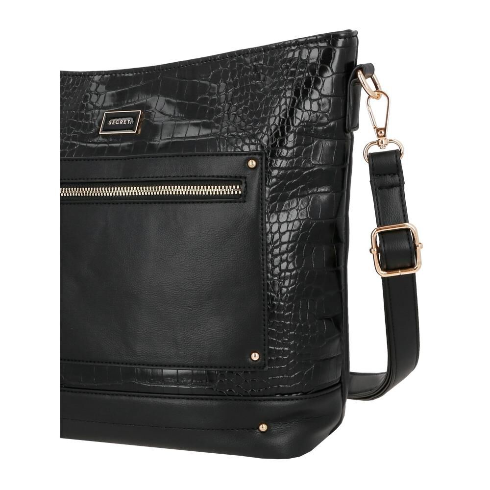 Bandolera Secret Polonia Sc6 M Negro image number 4.0