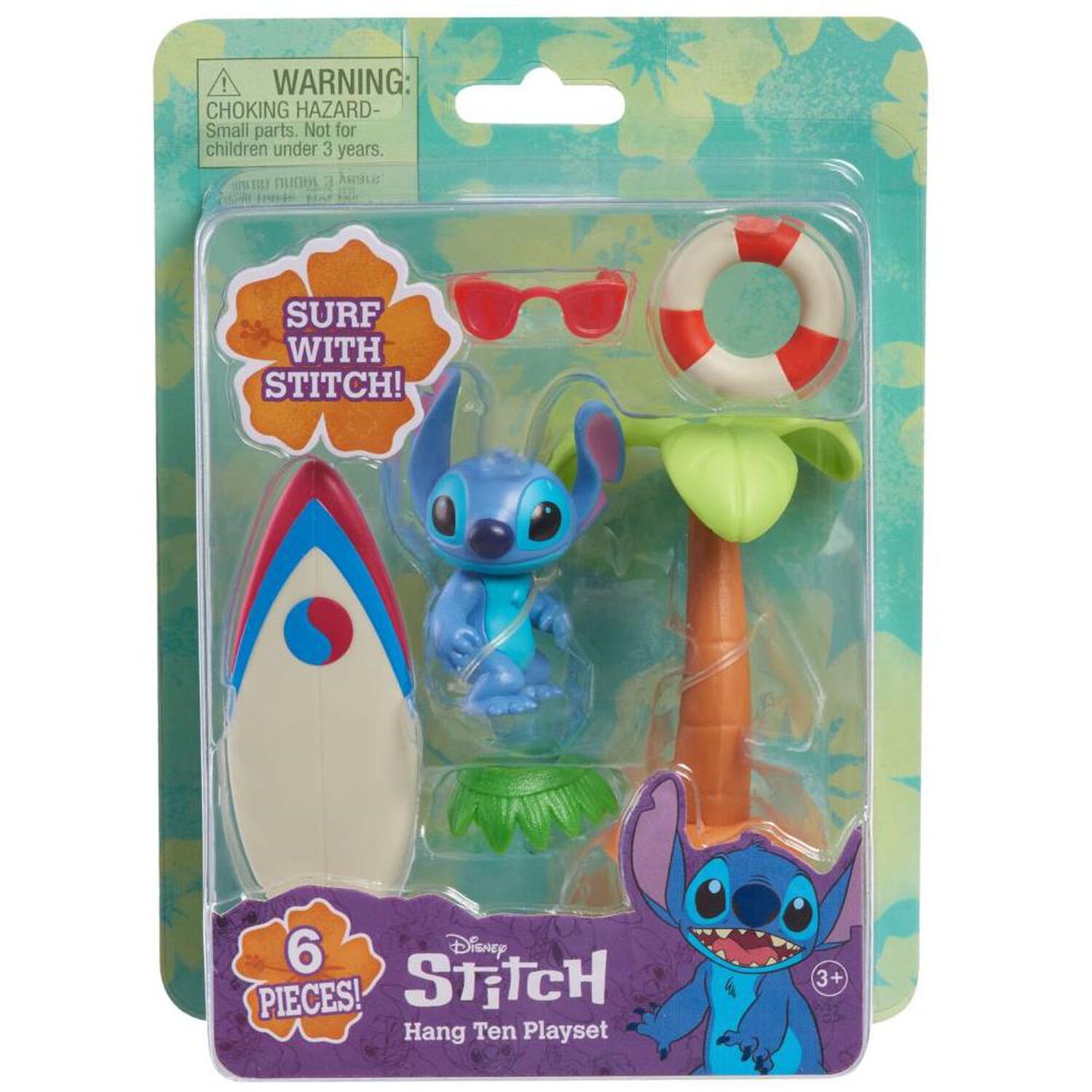 Figura De Acci&oacute;n Stitch Surf And Sun Playset image number 0.0