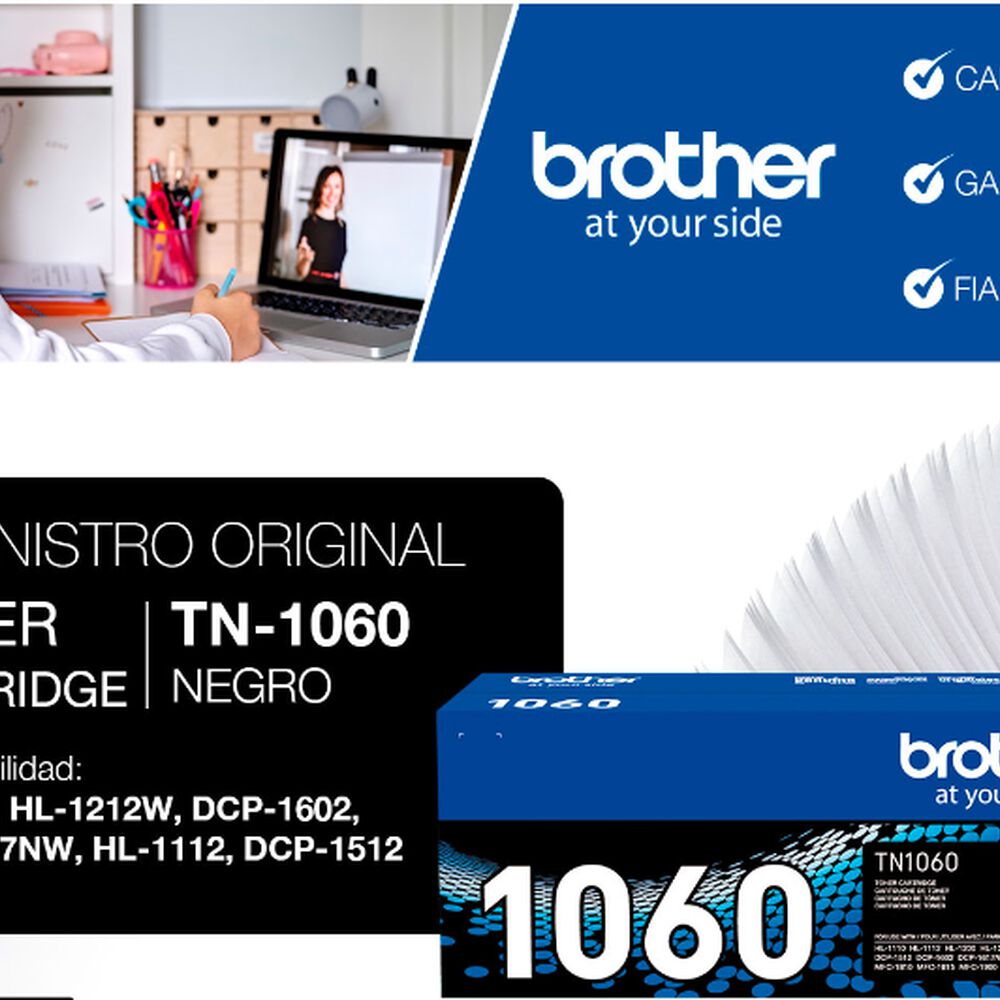 Toner Brother Tn-1060 Original Hl-1112 / Hl-1202 / Hl-1212w image number 6.0