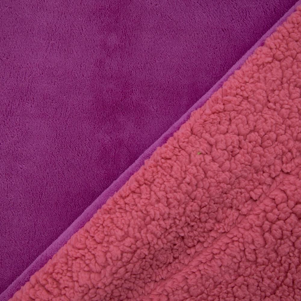 Frazada Sherpa Casaideal Coral / 2 Plazas image number 2.0