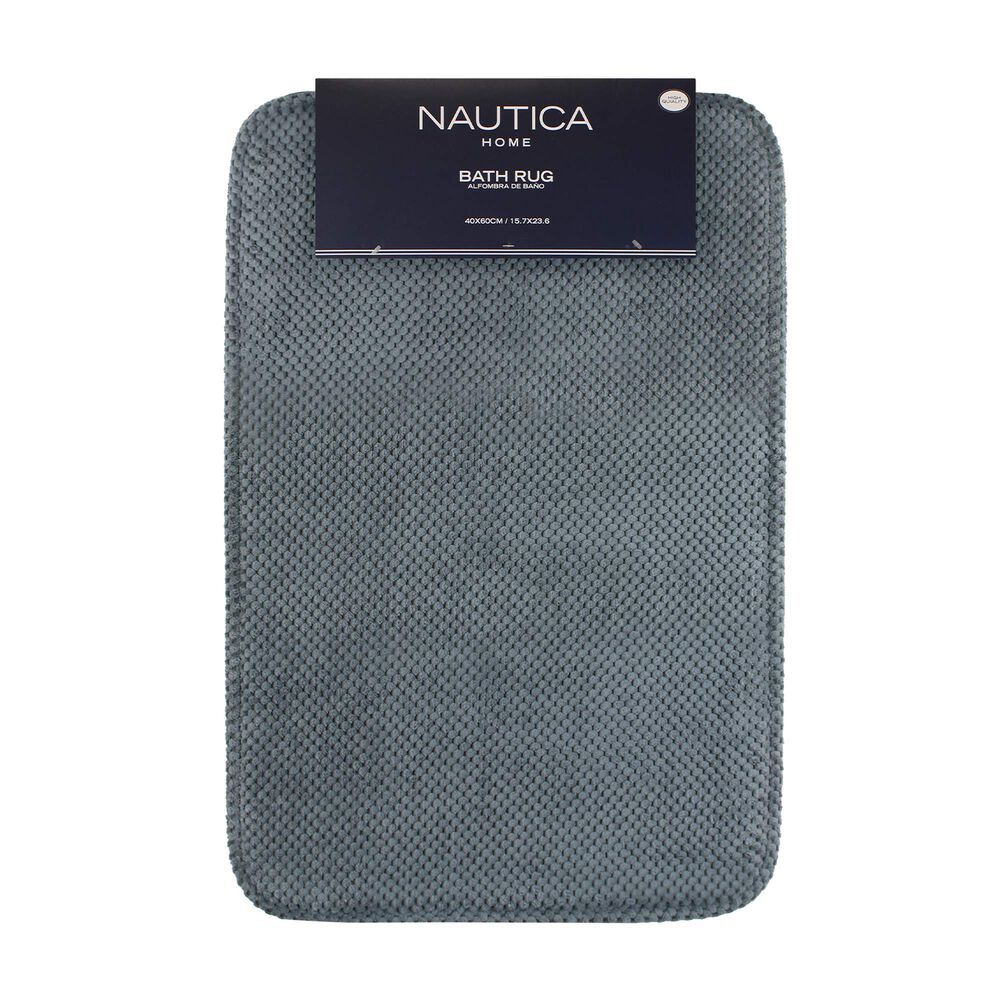 Alfombra De Ba&ntilde;o Nautica Home Popcorn 40x60cm Gris Oscuro image number 3.0