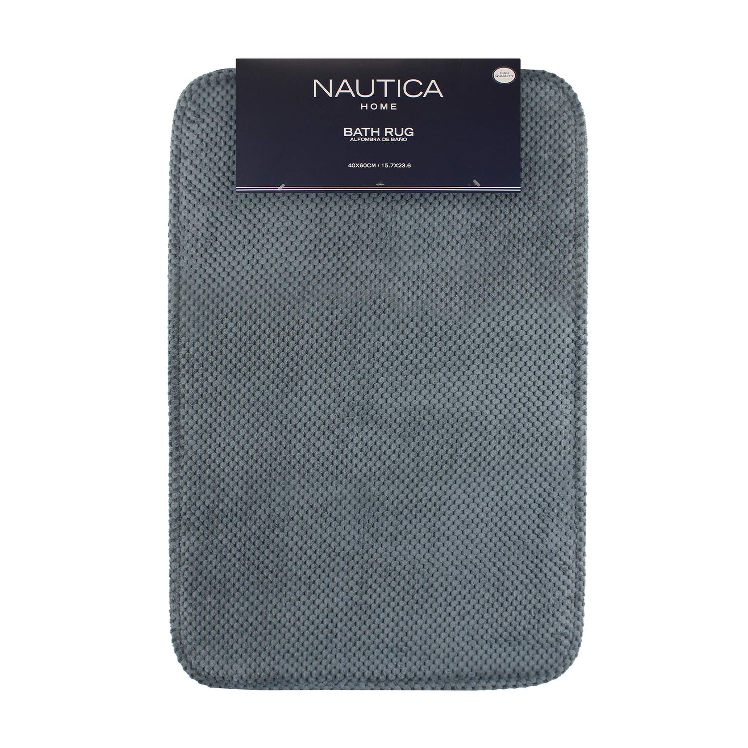 Alfombra De Ba&ntilde;o Nautica Home Popcorn 40x60cm Gris Oscuro image number 3.0
