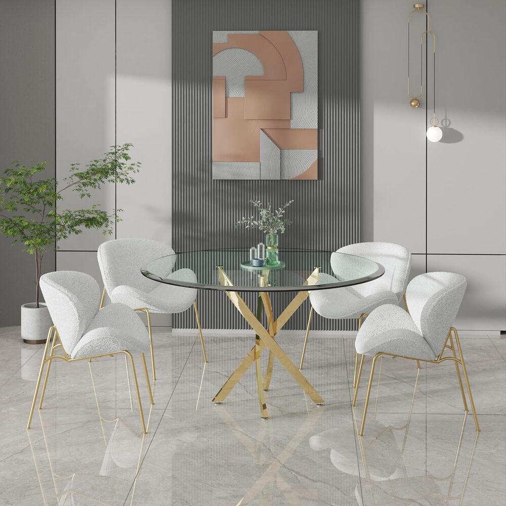 Mesa Dubai Gold Redonda 120cm image number 2.0