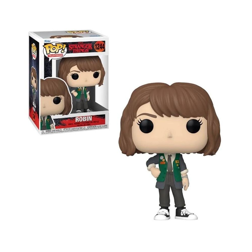 Figura Funko Pop Robin - Stranger Things #1244 image number 1.0