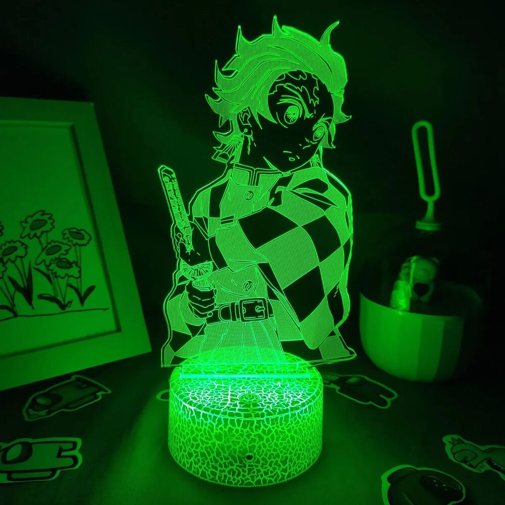 Lámpara 3d Tanjiro Kamado- Kimetsu No Yaiba image number 4.0