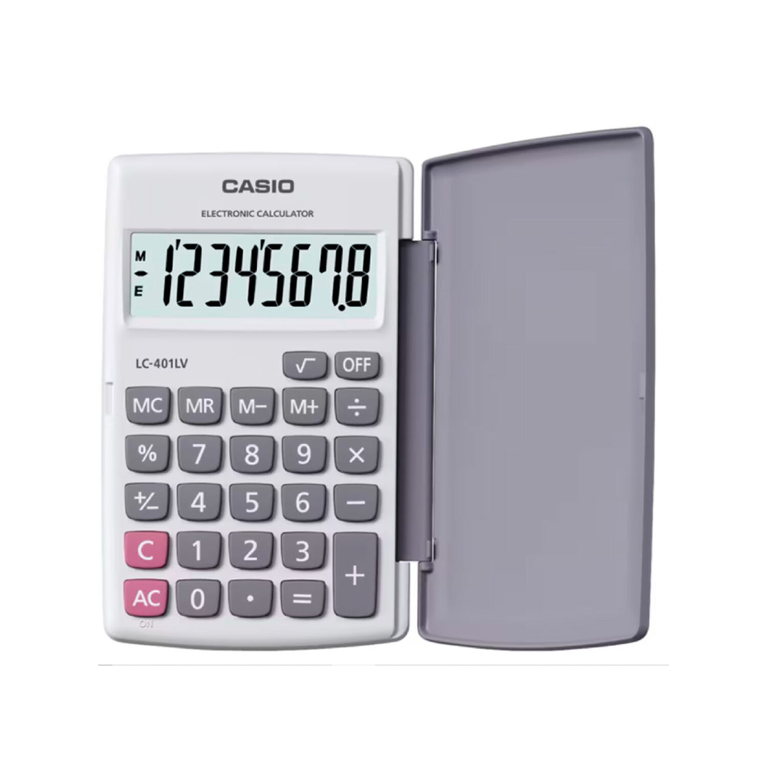Calculadora Bolsillo Casio Lc401lv Blanca image number 0.0