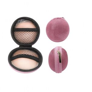 6 Pares Cubre Pezón Silicona Con Estuche Redondo Monedero