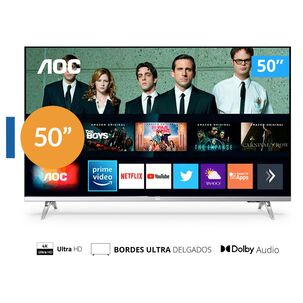 Led 50" AOC 50U6305 / Ultra HD 4K / Smart TV