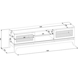 Rack Vekkahome Rta Rack / 2 Puertas