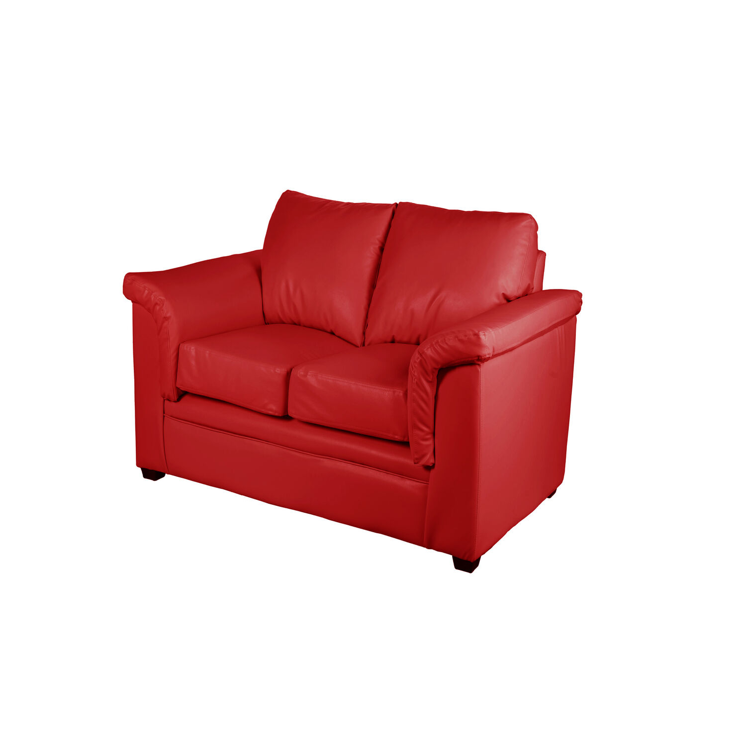 Sofa Ancona 2 Cuerpos Pu Grano Rojo image number 1.0