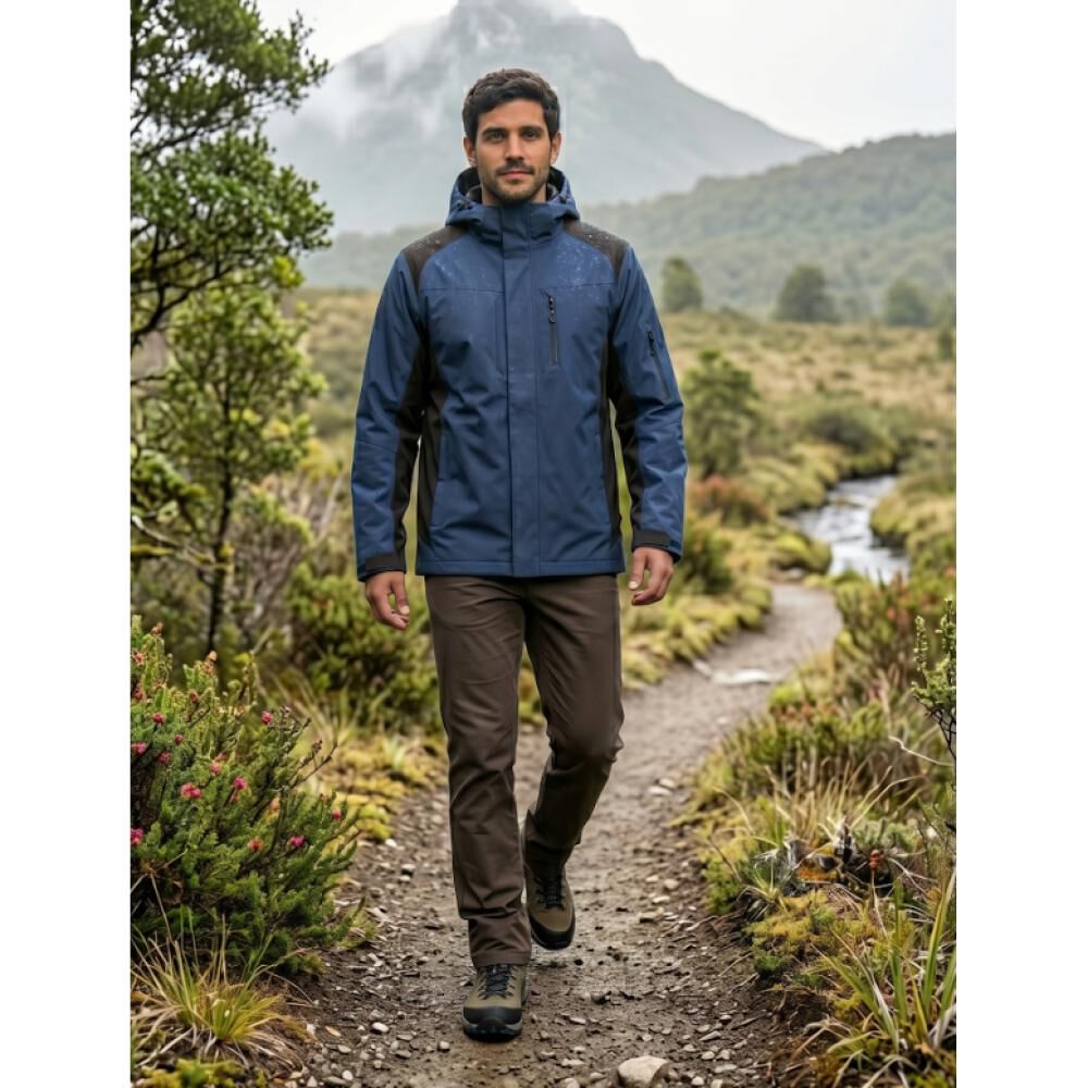 Chaqueta T&eacute;cnica 3 en 1 Hombre Wetland image number 0.0