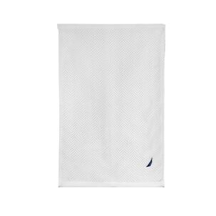 Toalla De Mano Vis Nautica 100% Algod&oacute;n Alta Calidad 30x50cm Blanca