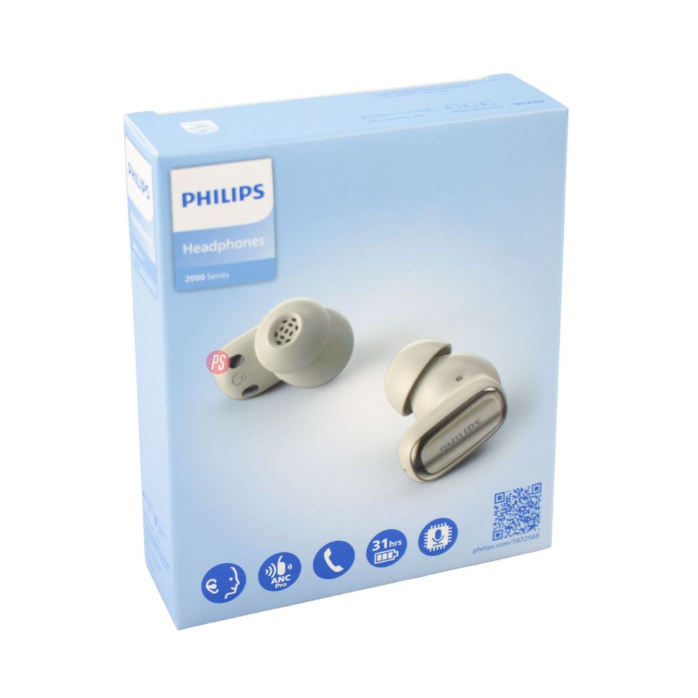 Aud&iacute;fonos Philips Tat2569w Bluetooth Micr&oacute;fono Blanco - Ps image number 3.0