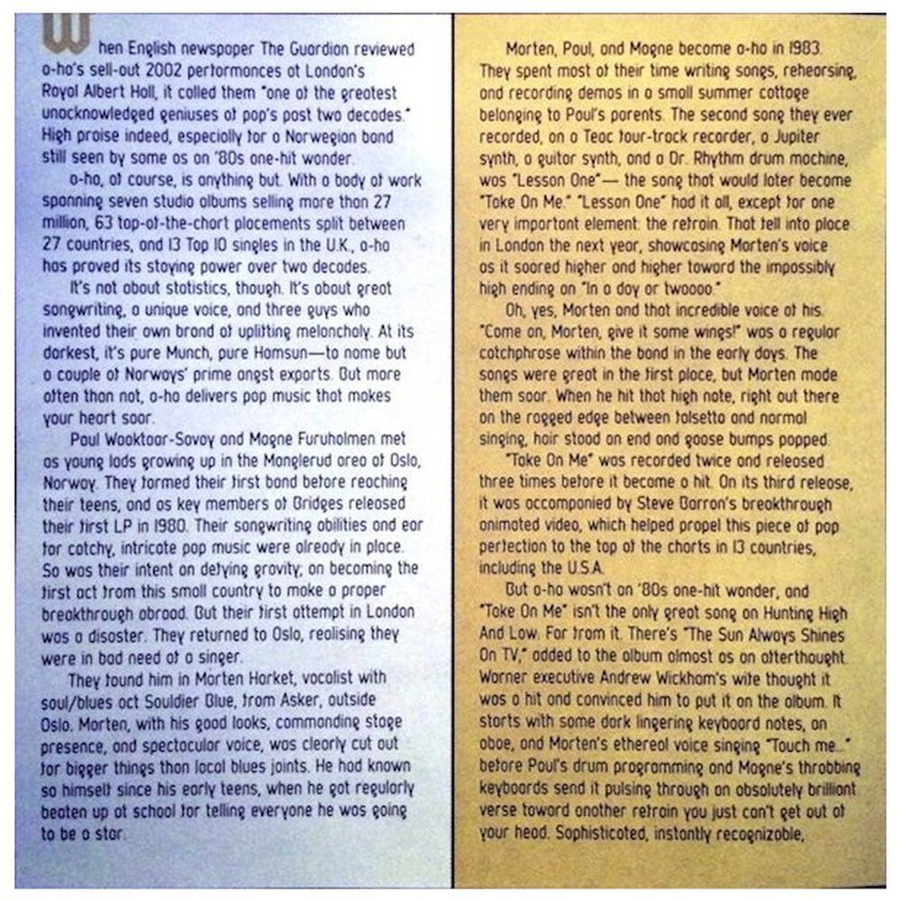 A-ha - The Singles 1984-2004 | Cd image number 3.0