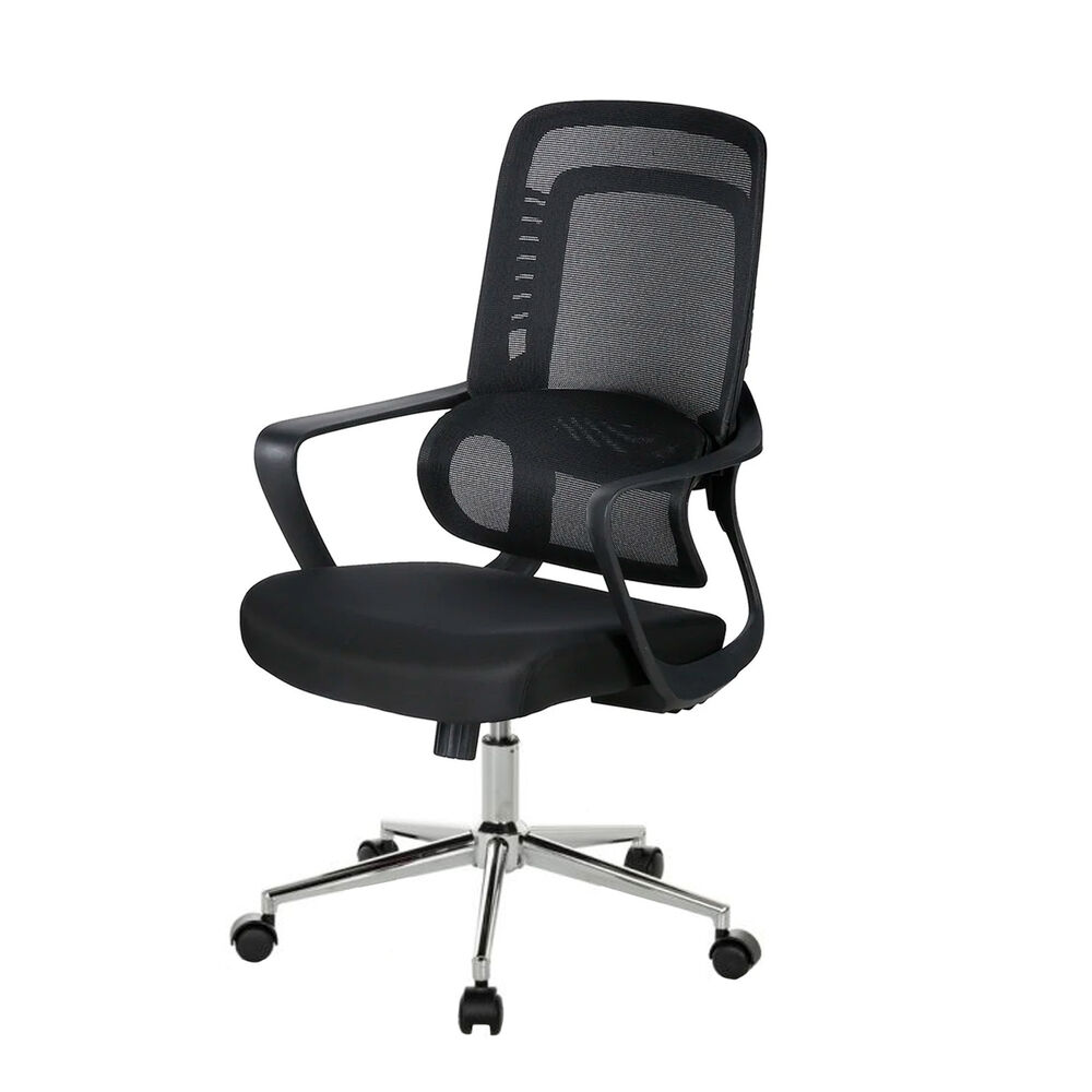 Silla De Escritorio Con Diseño Ergonómico Y Ruedas 360° image number 0.0