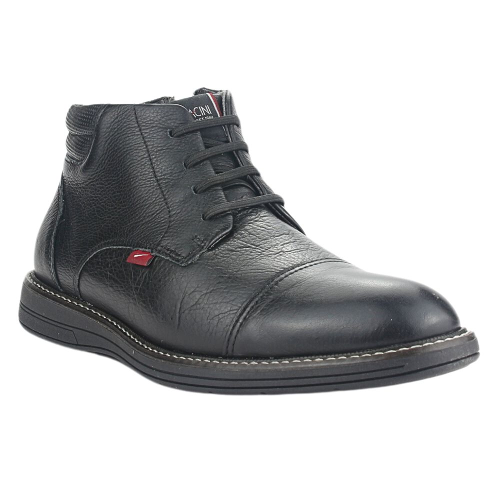 Botin Ferracini Hombre 6153 Kingston Negro/negro Casual image number 2.0