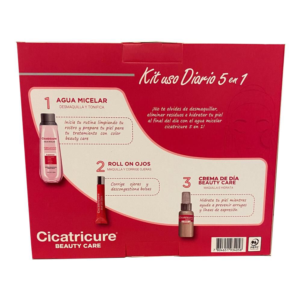 Pack Beauty Care + Agua Micelar 200ml + Roll On Cicatricure image number 1.0
