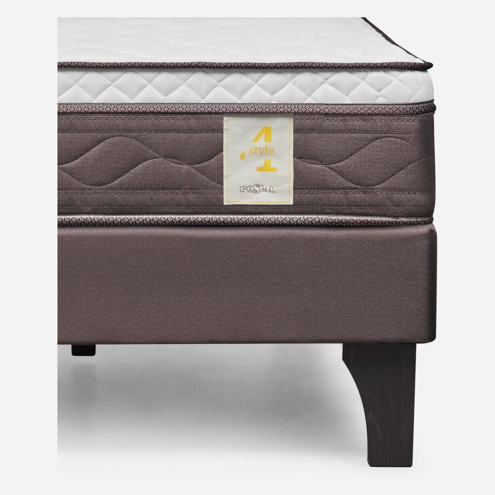 Cama Europea Rosen New Style 4 Plus / 1 Plaza / Base Normal image number 3.0
