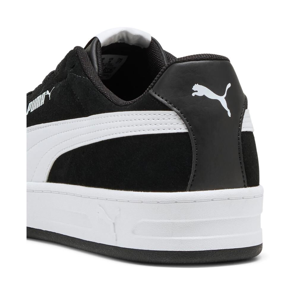 Zapatilla Urbana Hombre Puma Court Classic Clean Sd Negro image number 2.0